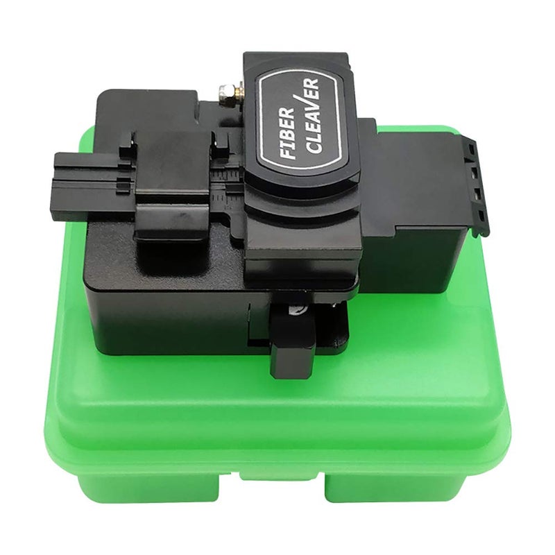 QIIRUN High Precision Optical Fiber Cleaver with 16 Cleaving Spots and 48000 Cleaves Fiber Cutter Tool with FTTH Fiber Holder for 0.25mm 0.9mm 3.0mm Coating Diameter Fiber - Image 1
